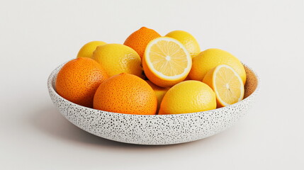 Lemons in Bowl.