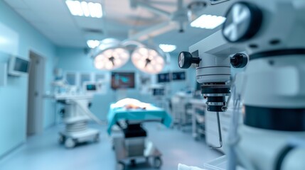 Modern Surgical Room Detail