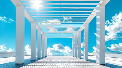 Modern Architectural Structure Outdoor