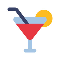 cocktail flat icon