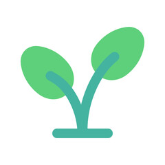 plant flat icon