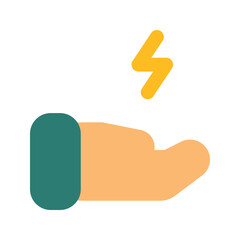 save energy flat icon