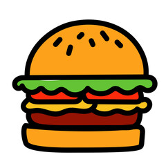 Burger Vector Illustration 