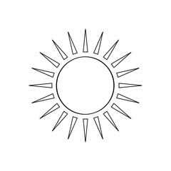 Sun icon