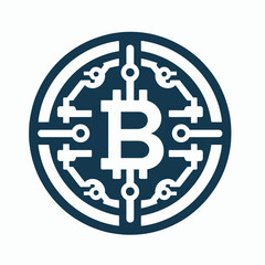 Obraz premium Minimalist tech Logos on White Background 