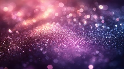 Purple and silver sparkling background with a dreamy effect