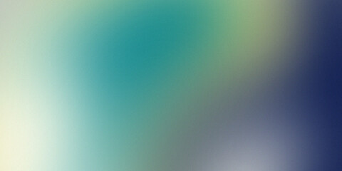 Colorful modern gradient background color Yellow Teal and Navy texture noise