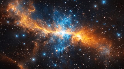 Distant Star Cluster : High-resolution image of a dense star cluster within a galaxy