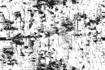 Rugged Grunge Texture Overlay for Background Design