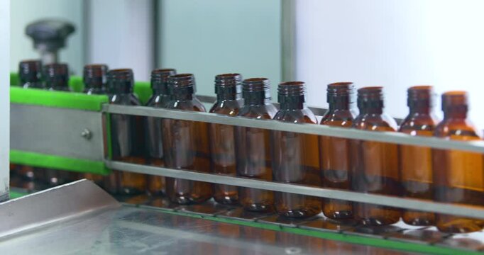 empty plastic bottles lot, quality inspection, liquid medicine filling chemical liquid fills in bottles soap hand wash detergent medicine production line filling making process in a plastic bottle