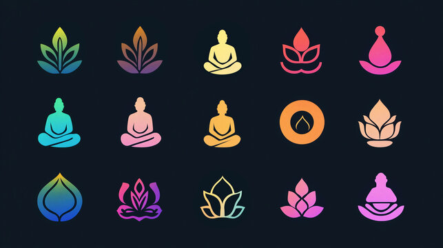 Meditation Rocks Icon