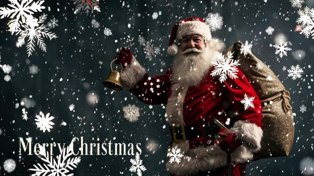 Santa Claus in Winter Wonderland