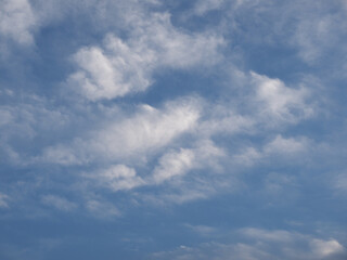 dramatic cloudy blue sky background