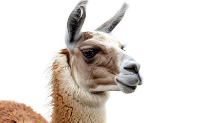 Obraz premium Alpaca, transparent picture