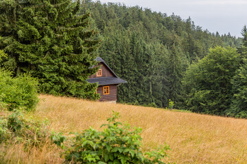 Small house in Beskydy mountains, Czech Republic