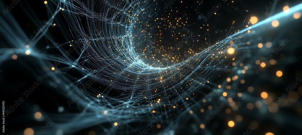 Poster a digital universe with linked data streams and immersive virtual environments.