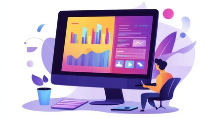 Coding, programming, and creating website dashboards. assistance with technology and website upkeep