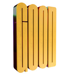 Tribal typo 3d rnder