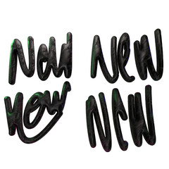 3d tribal with chrome and silver