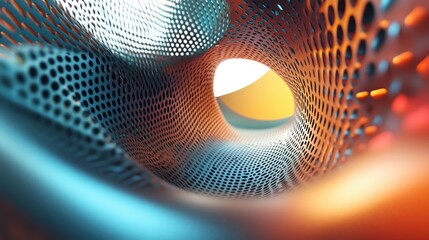 An abstract three dimensional representation