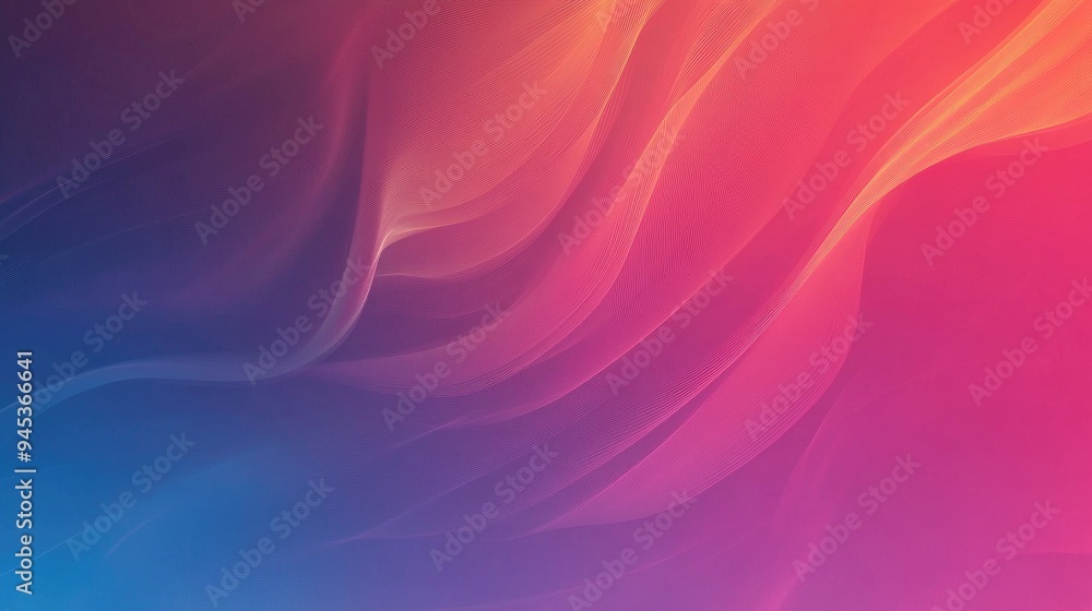 Poster colorful abstract gradient background suitable for banners advertisements and presentation concepts