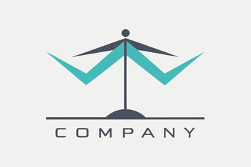 A logo for a company like Balance Elegance