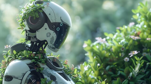 Artificial intelligence technology green low-carbon robot