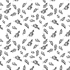 seamless pattern with butterflies