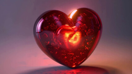 Heart-themed background design perfect for Valentine&rsquo;s Day greetings and wedding celebrations, featuring romantic and love-inspired elements new stock image illustration AI