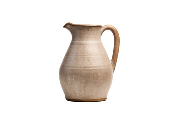 High-resolution jug isolated on transparent background for culinary projects, kitchenware designs, and beverage-themed illustrations in digital art and marketing