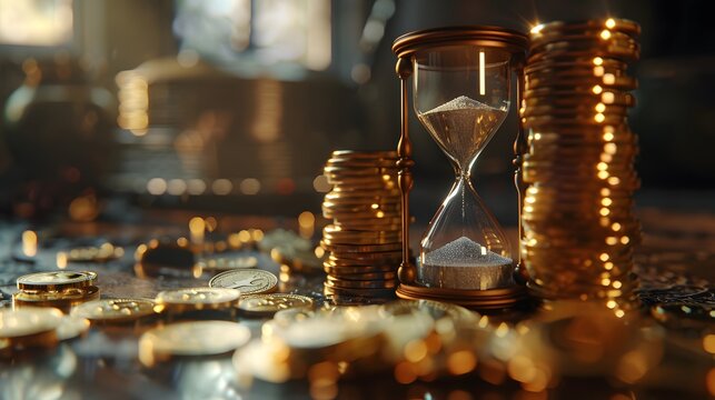 Time and money wealth accumulation