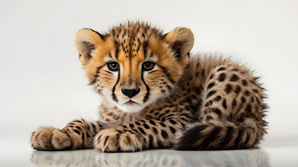 Fototapeta premium cheetah kitten