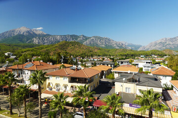 The panorama of Camyuva, Antalya provence, Turkey	