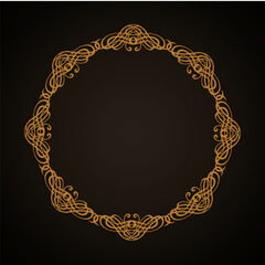 Old cute romantic book ribbon bow swirly tag swoosh element isolated on dark black board backdrop. Freehand white chalk outline drawn curly logo sketchy in artistic rustic curlicue scrawl style