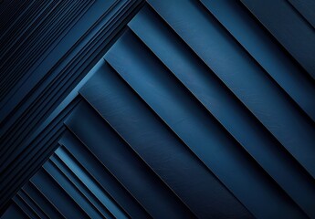 Obraz premium Abstract Blue Geometric Pattern