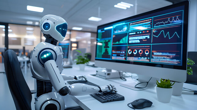 Artificial intelligence robot office work
