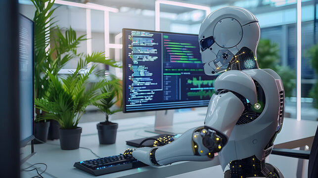 Artificial intelligence robot office work