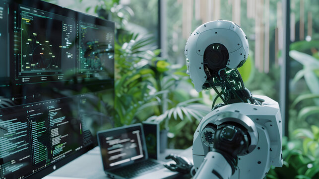 Artificial intelligence robot office work