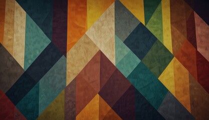 Colorful Geometric Abstract Background