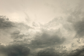 abstract background of dark stormy sky