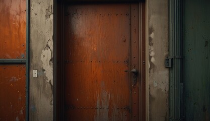 Rustic Door with Character