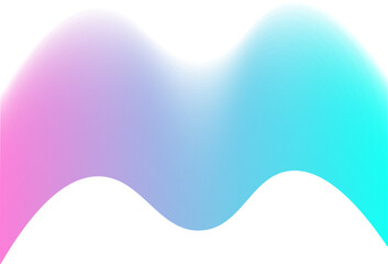Wave Gradient Colorful Overlay Element
