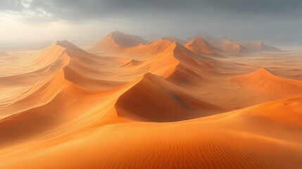 Naklejka premium Desert landscape