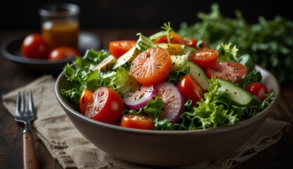 Fresh Garden Salad Delight
