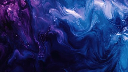Abstract background featuring rich deep blue and violet hues