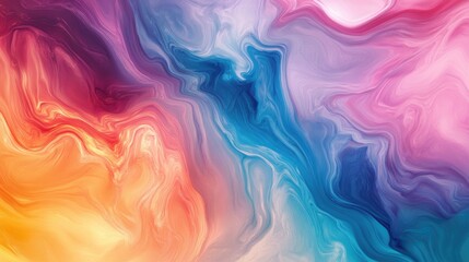 Blurred marbled gradient abstract decorative wall art