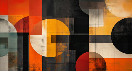 Elevate your interior with this modern abstract art wallpaper.