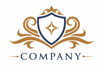An elegant logo for the company