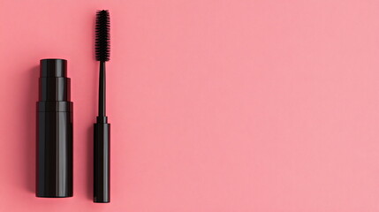 Obraz premium Mascara on Pink.