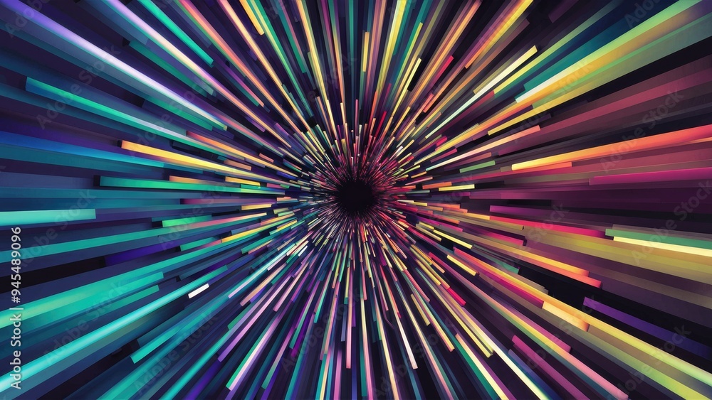 Poster vibrant multicolor gradient with blurred diagonal lines for dynamic motionxiao guo